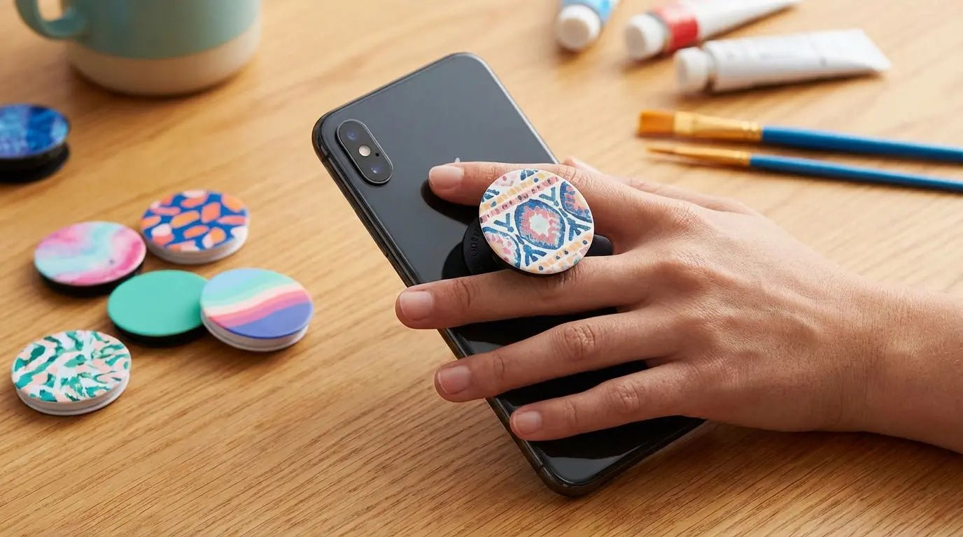 custom phone grip