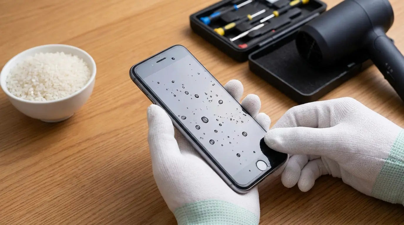 how to fix water damaged phone