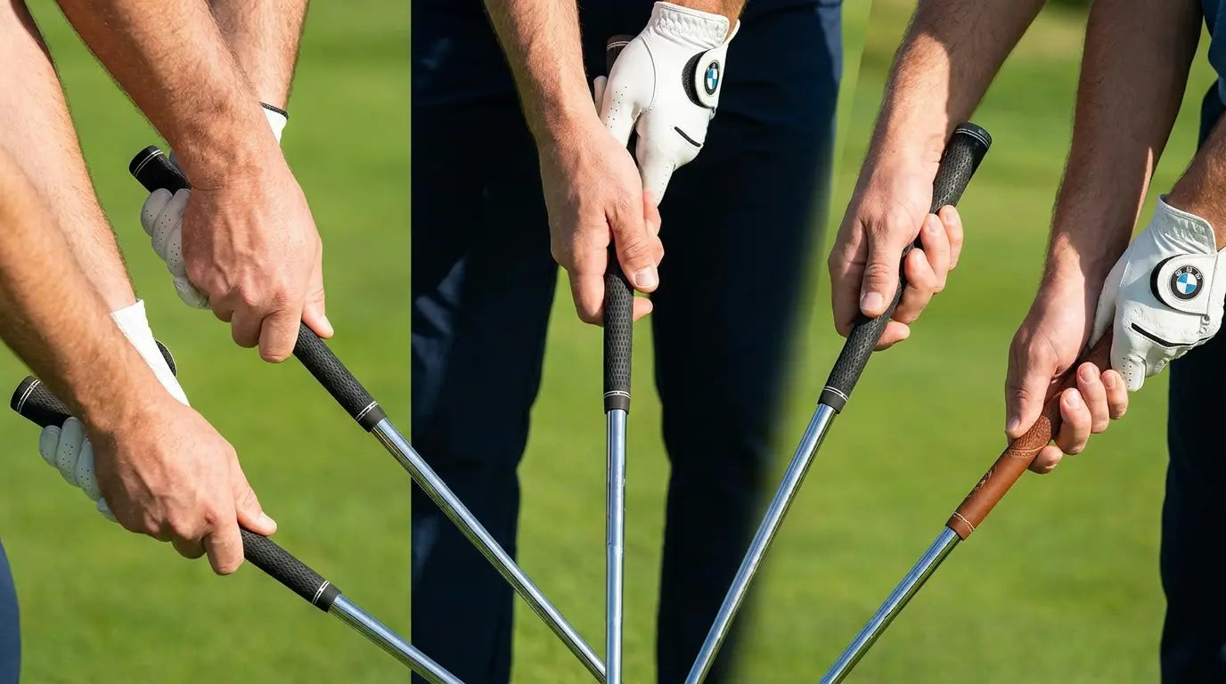types of golf grips