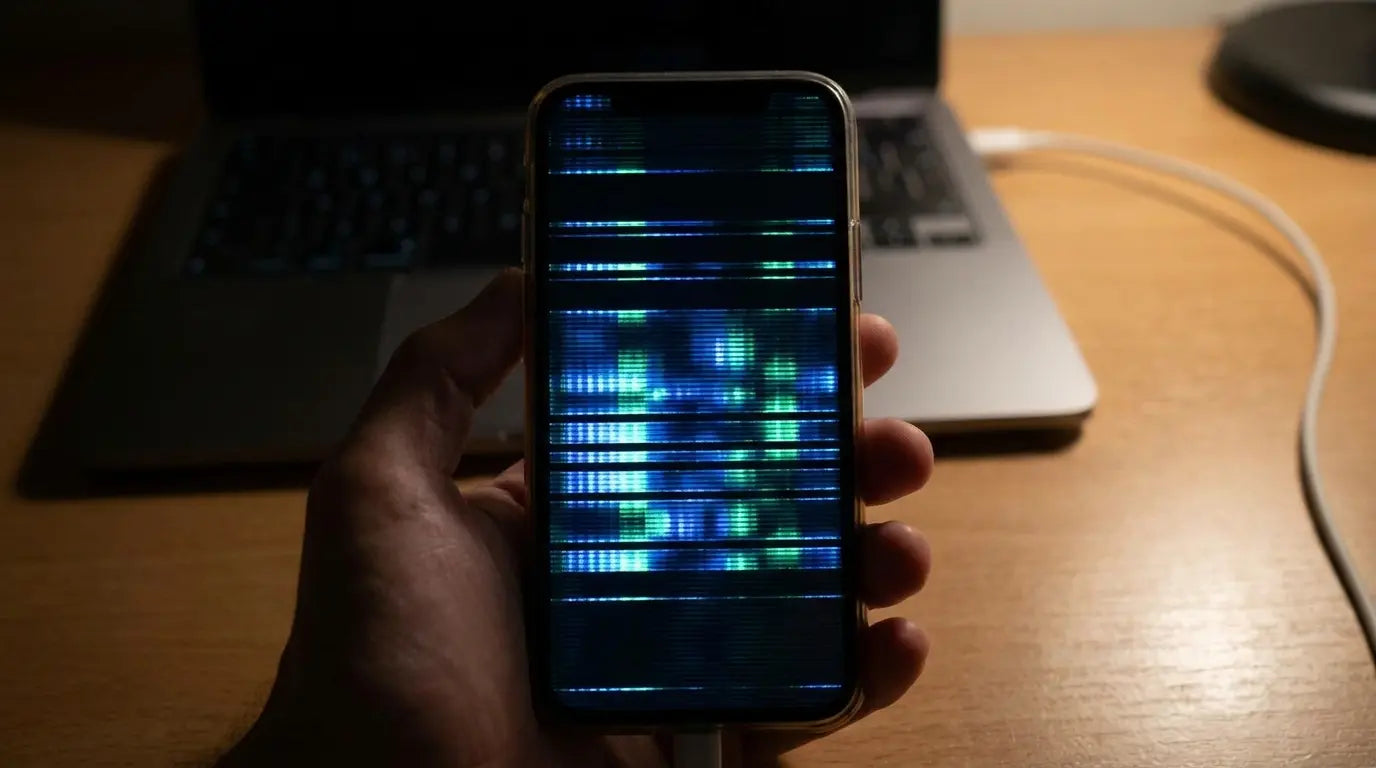 why is my phone screen flickering