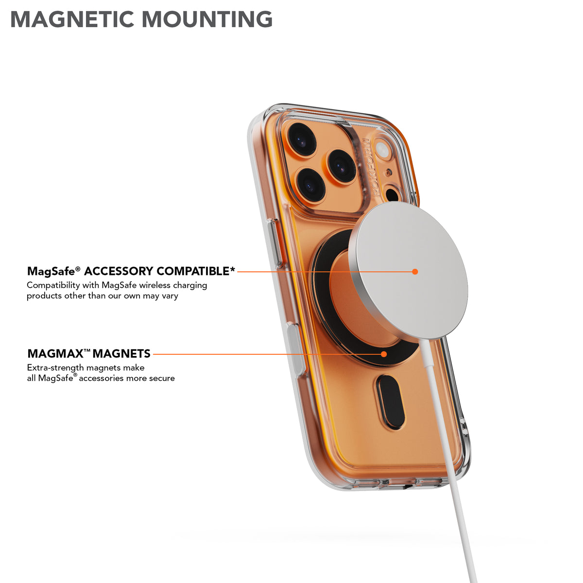 iPhone 17 Pro Slim Case with Magnetic Mounting