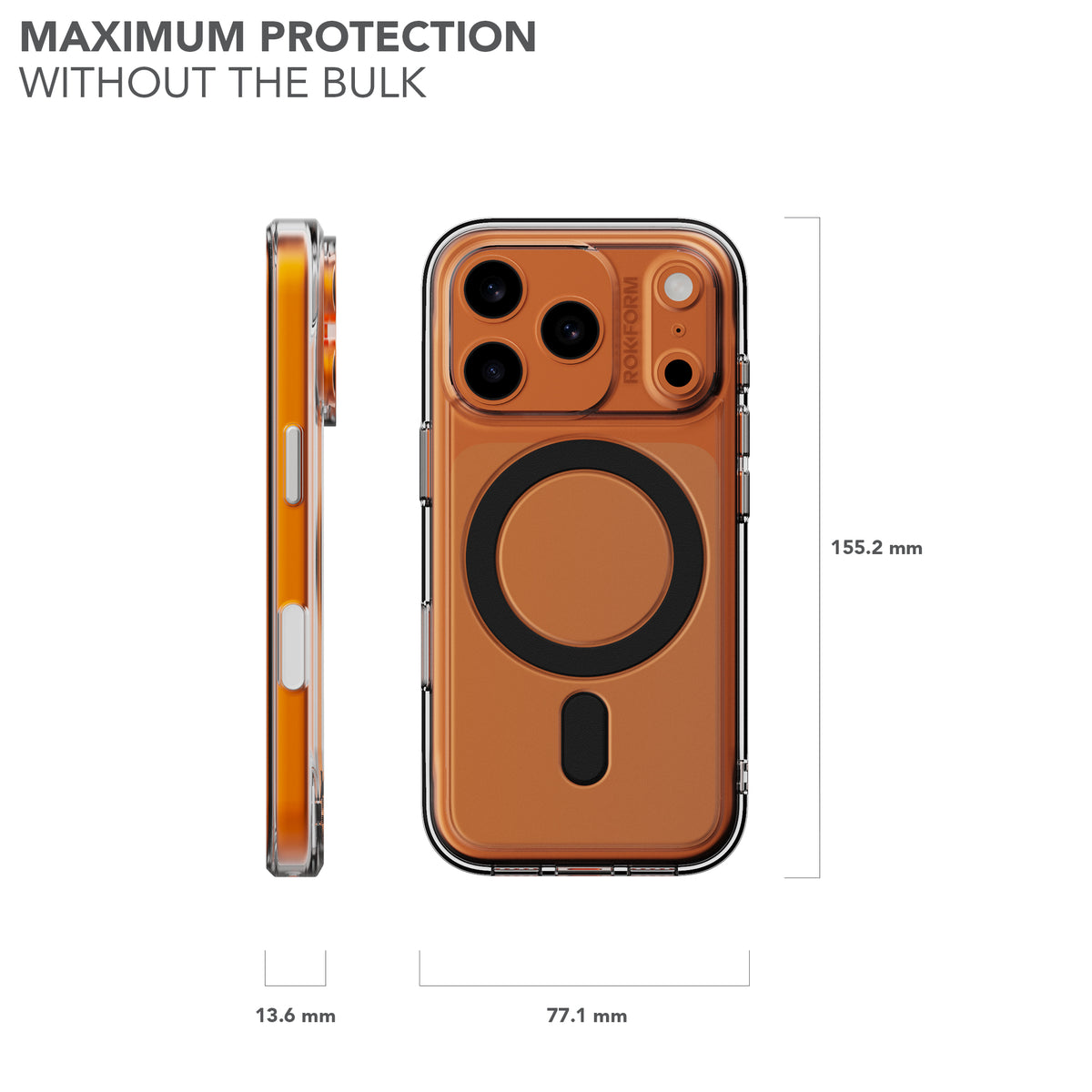 iPhone 17 Pro Slim Case with Maximum Protection without the bulk