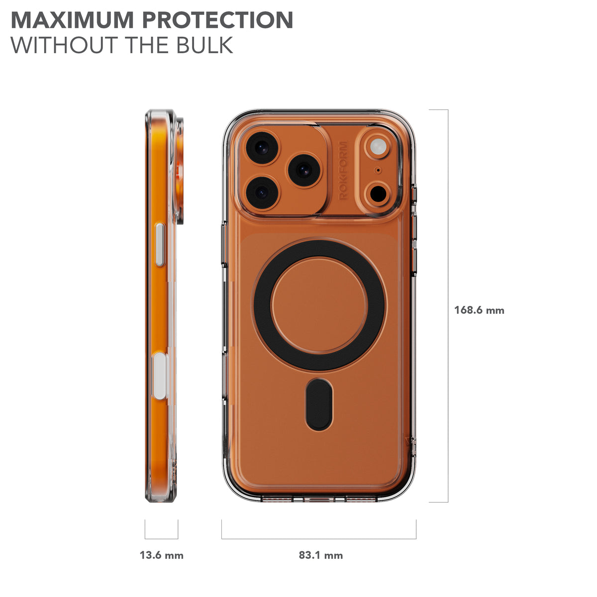 iPhone 17 Pro Max Slim Case with Maximum Protection without the bulk