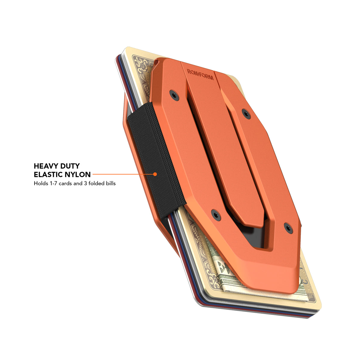 Limited Edition Color FUZION Wallet in Orange