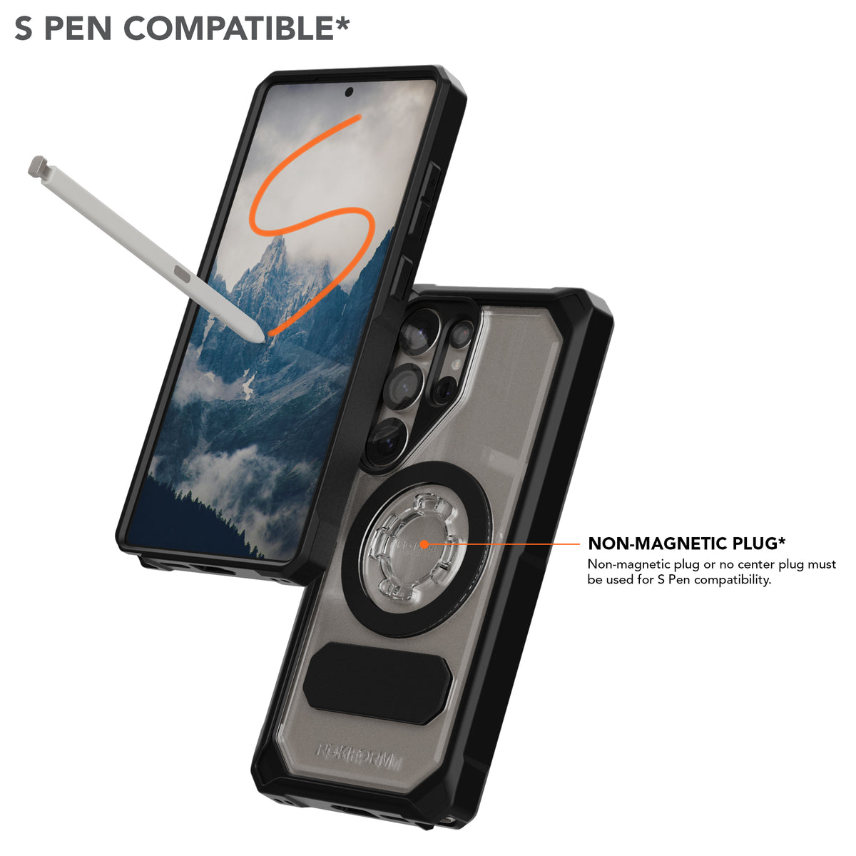Samsung Galaxy S25 ULTRA Crystal Case S Pen Compatible