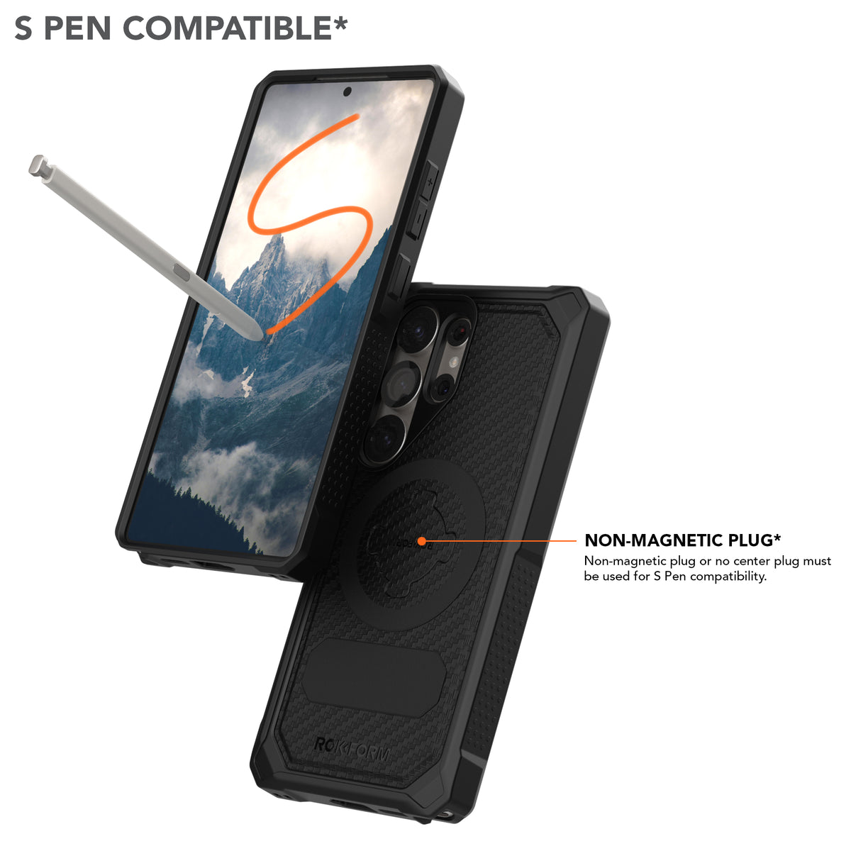 Samsung Galaxy S25 Ultra Rugged Case S Pen Compatible