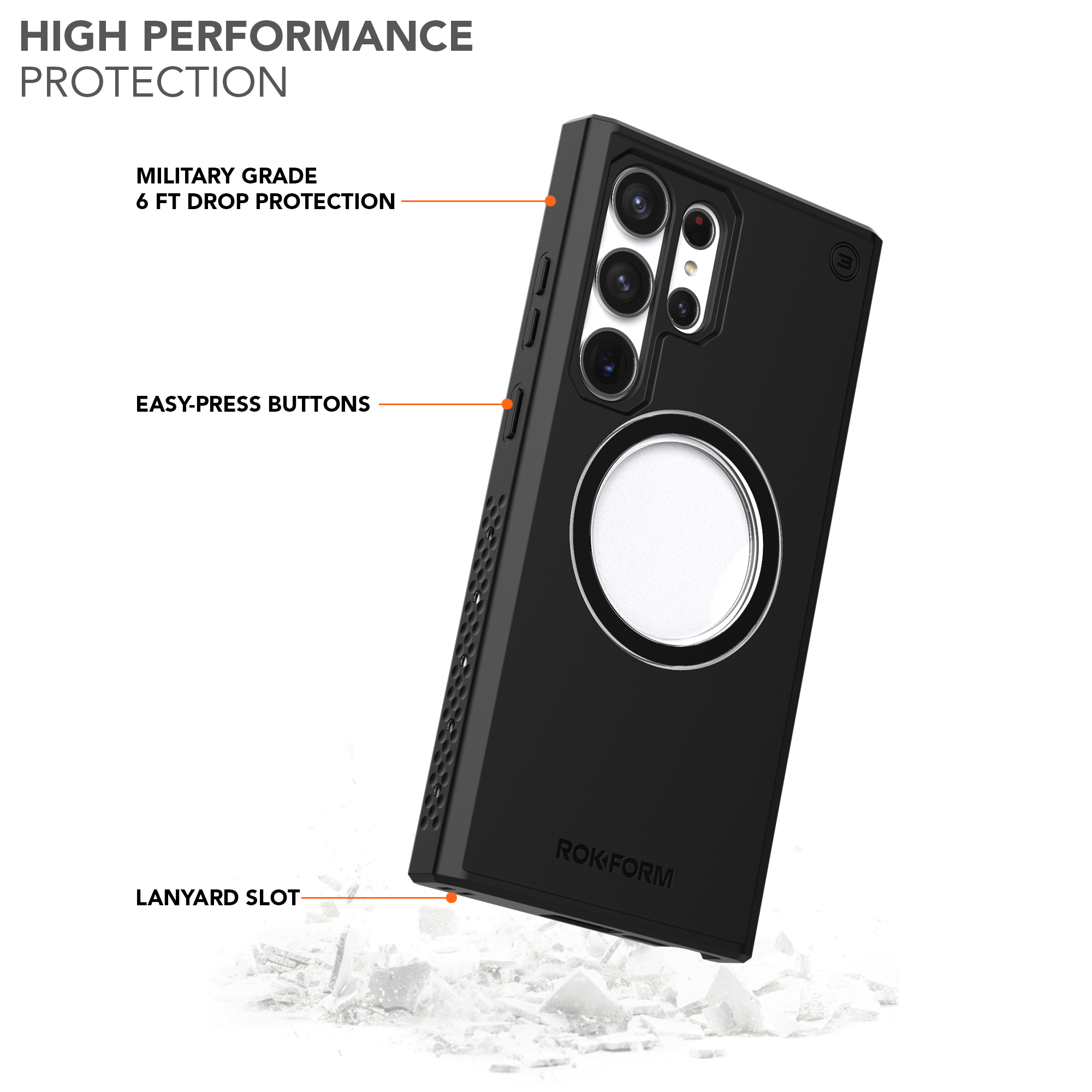 High Performance Samsung Galaxy S23 ULTRA Eagle 3 Golf Phone Case