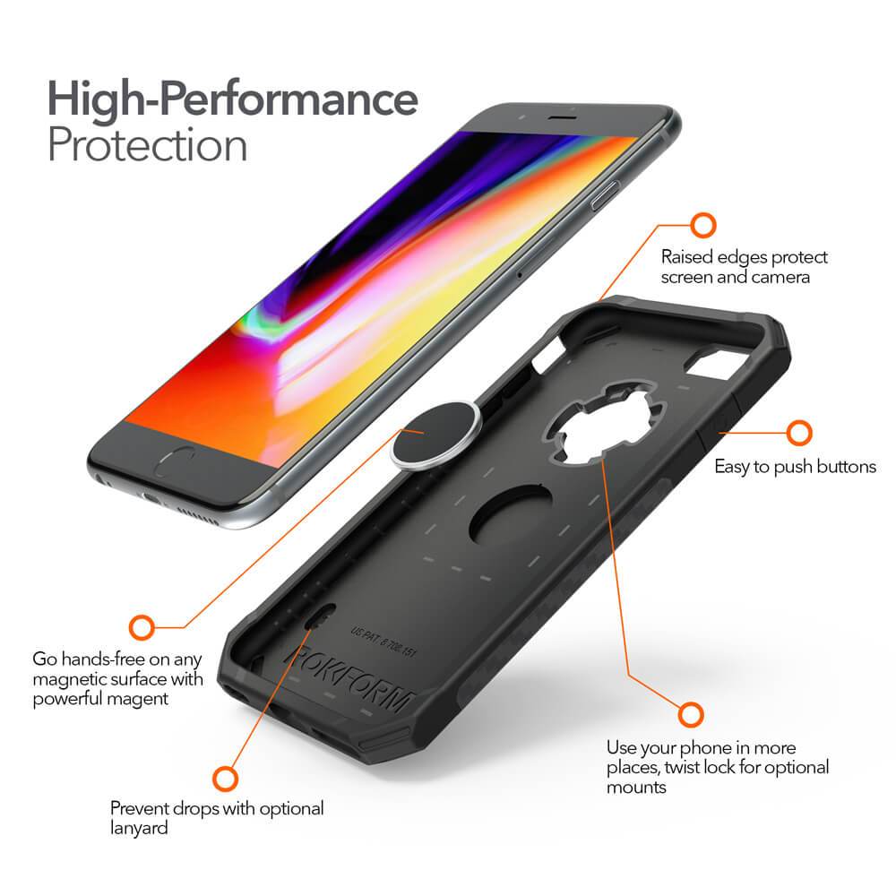 Magnetic iPhone 8/7/6 Rugged Case