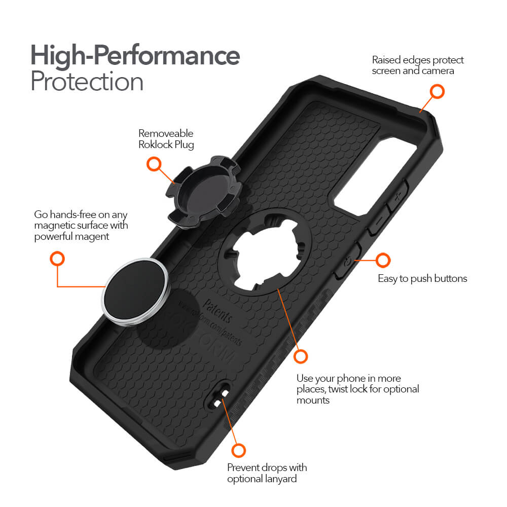 Magnetic Samsung Galaxy S20 Rugged Case