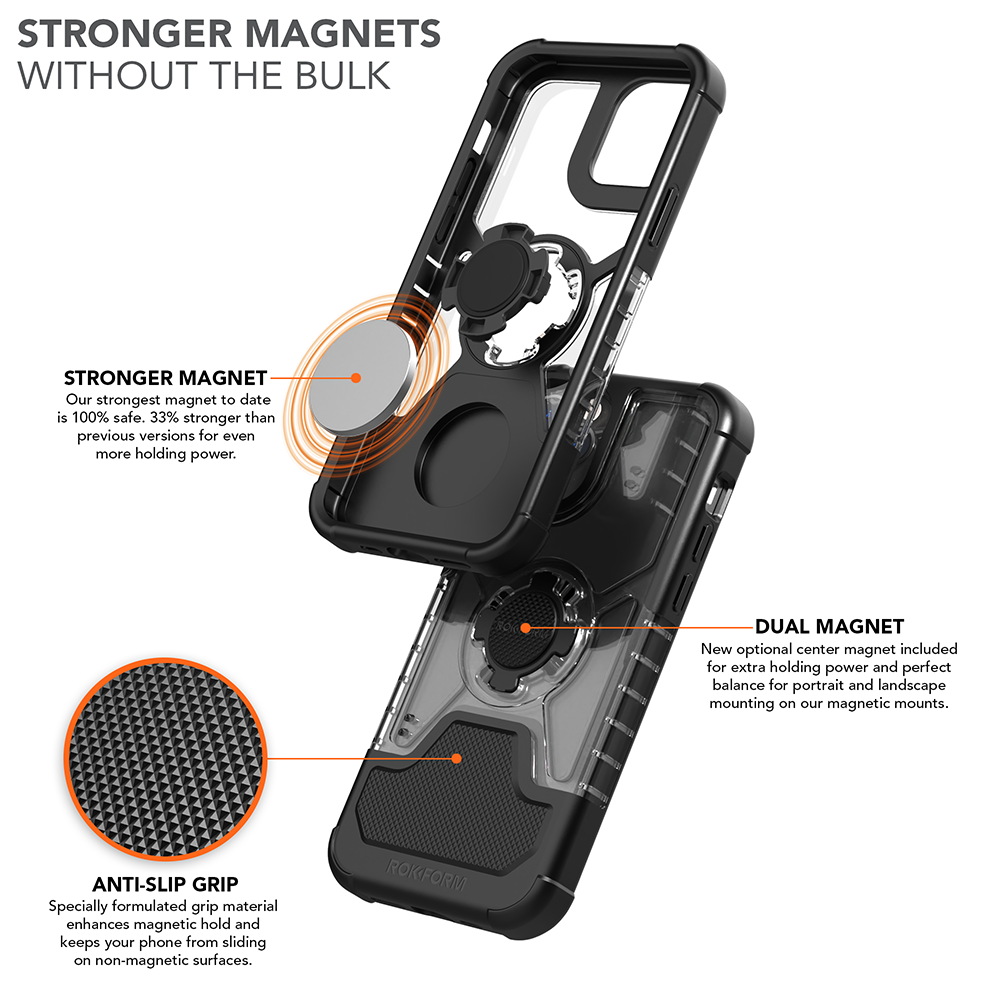 Magnetic iPhone 12/12 Pro Crystal Case
