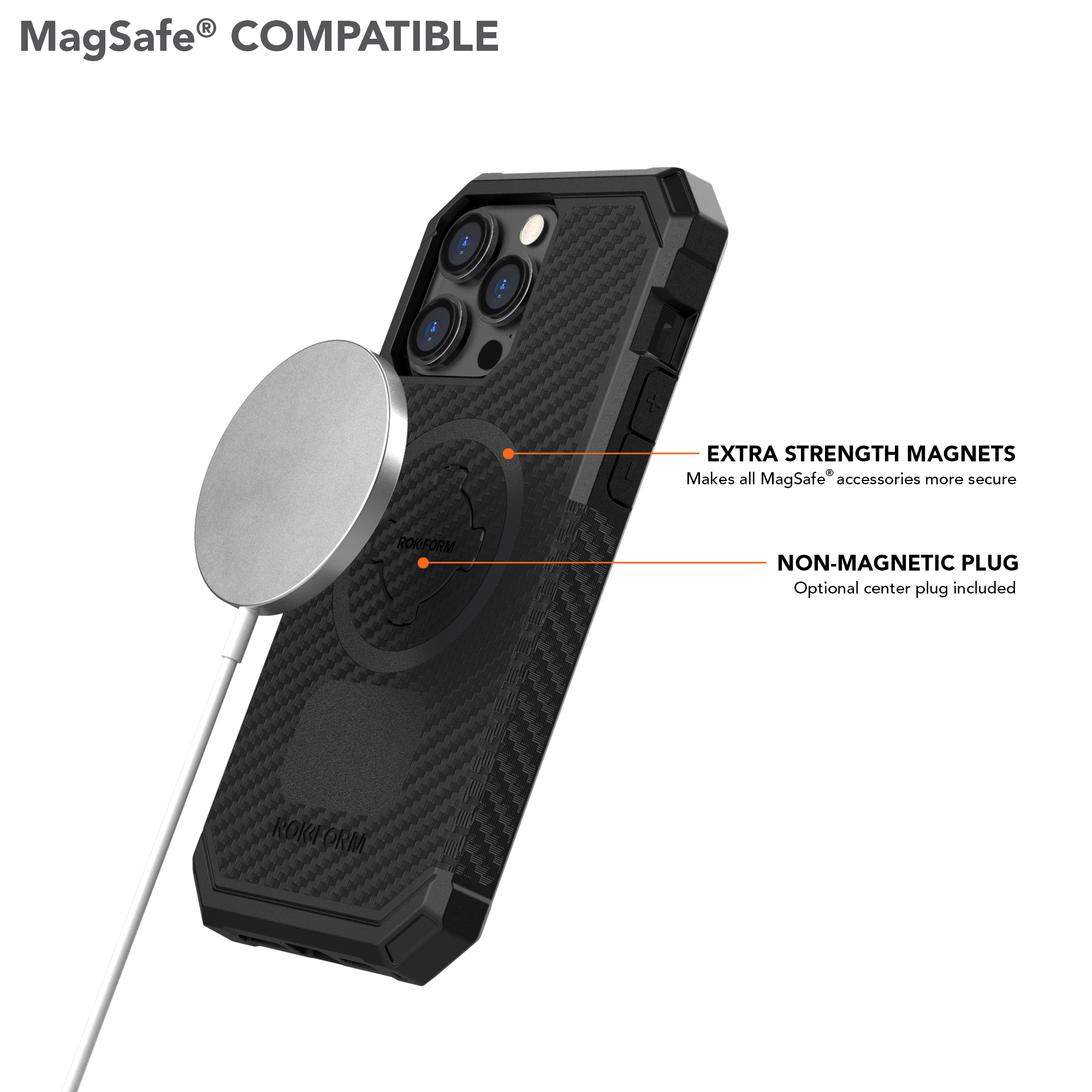 iPhone 14 Pro Max Rugged Case, MagSafe® Compatible