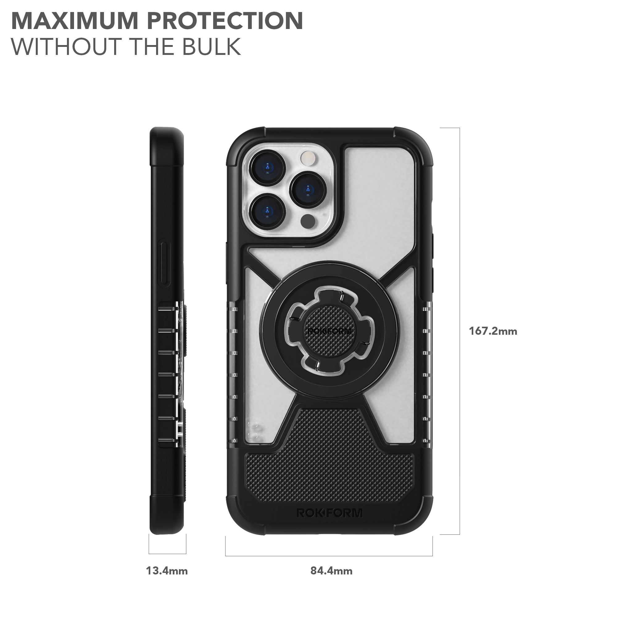 Protective iPhone 13 Pro Max Crystal Case