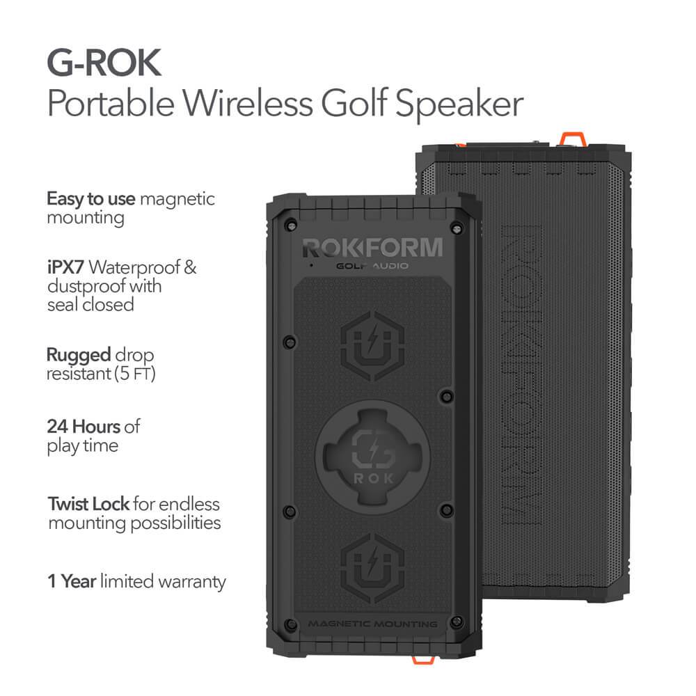 G-ROK Bluetooth Golf Speaker