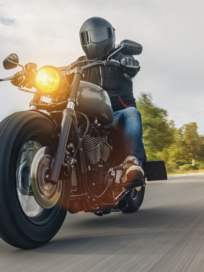 A motorcycle vibration dampener is the ticket to a smoother ride.