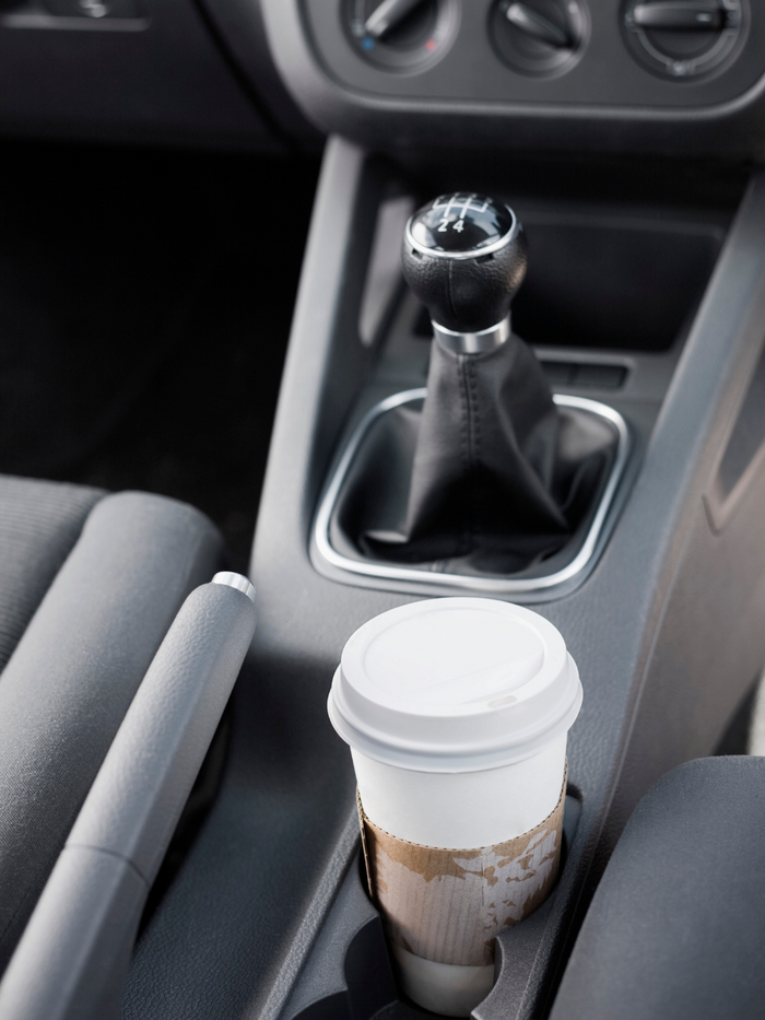 A cup holder phone mount is convenient, but also has its drawbacks.