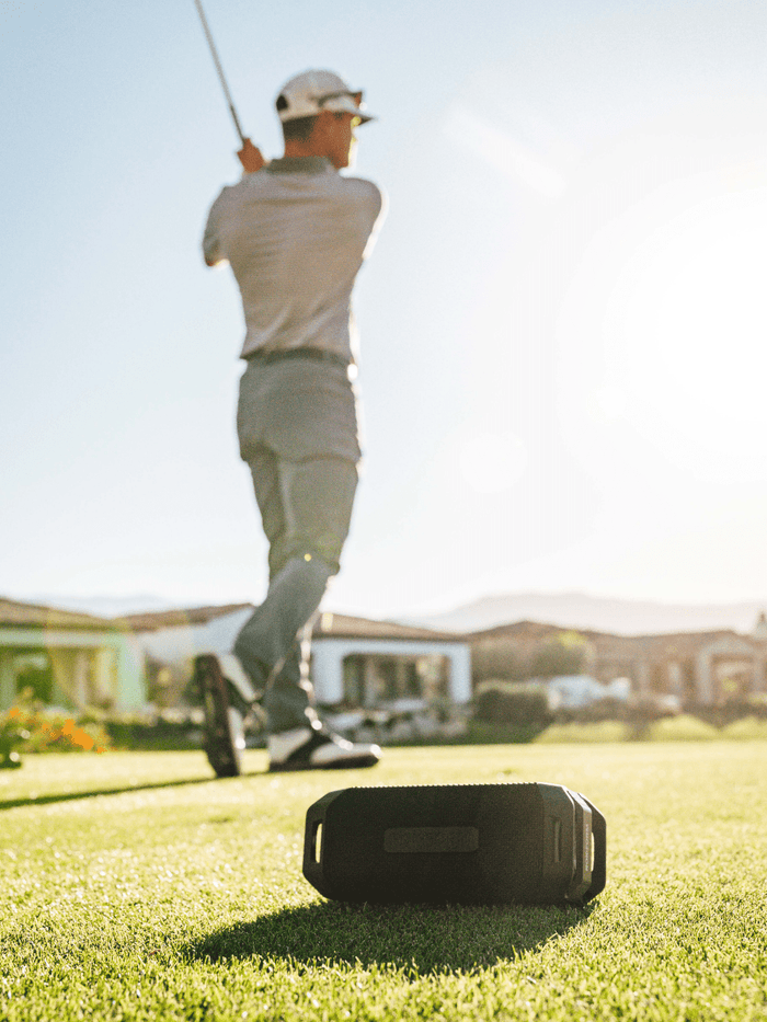g-rok pro magnetic bluetooth golf speaker