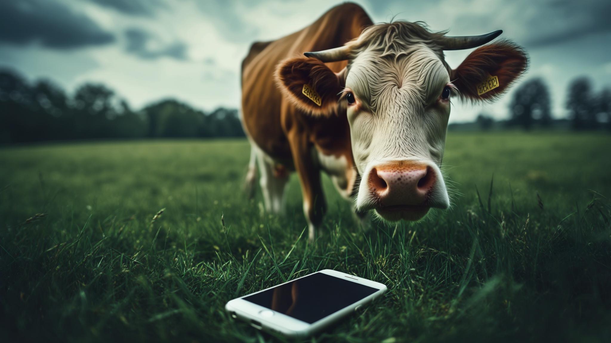 cow phone wallpaper