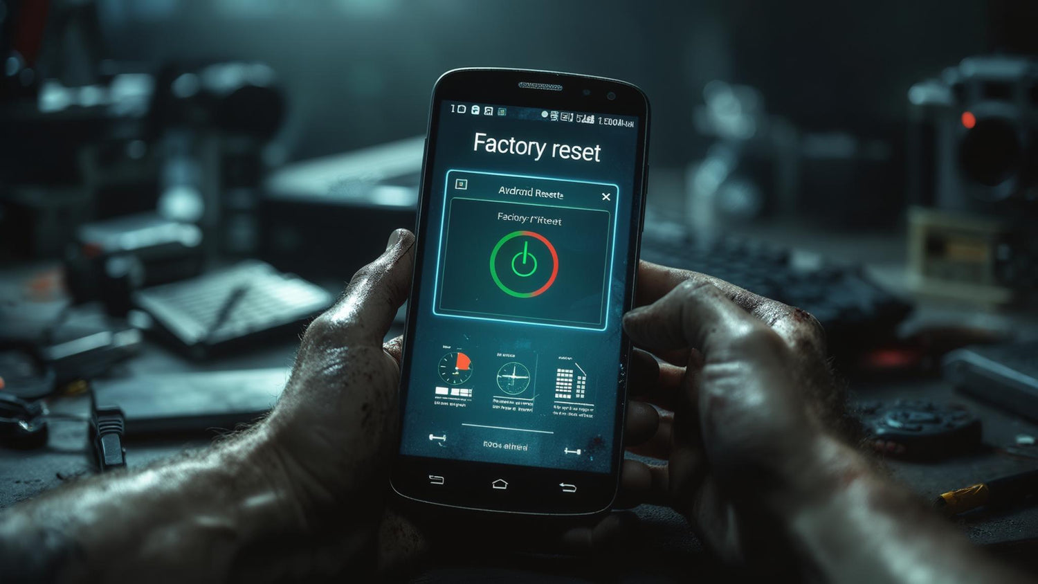 factory reset android phone