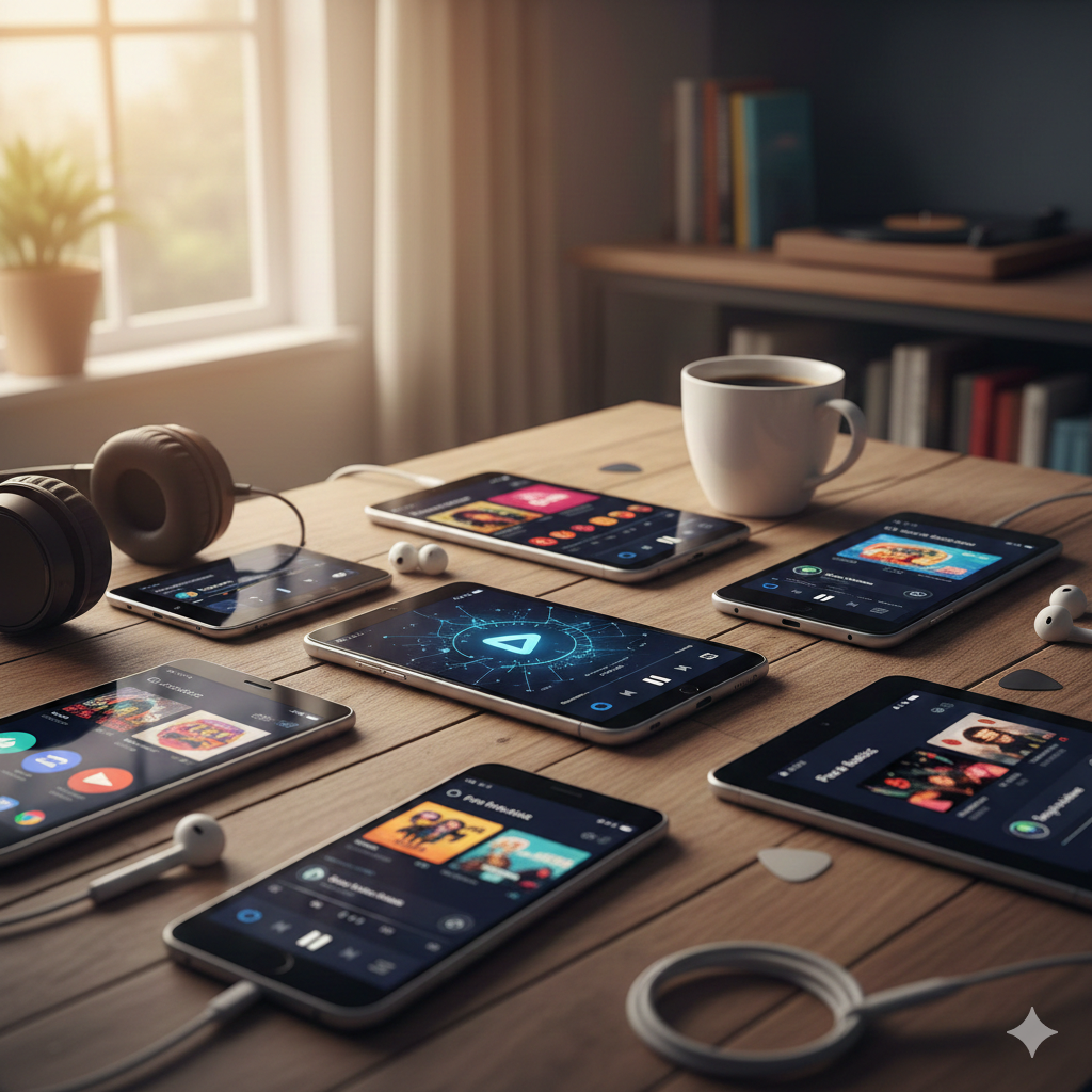 free music apps for android