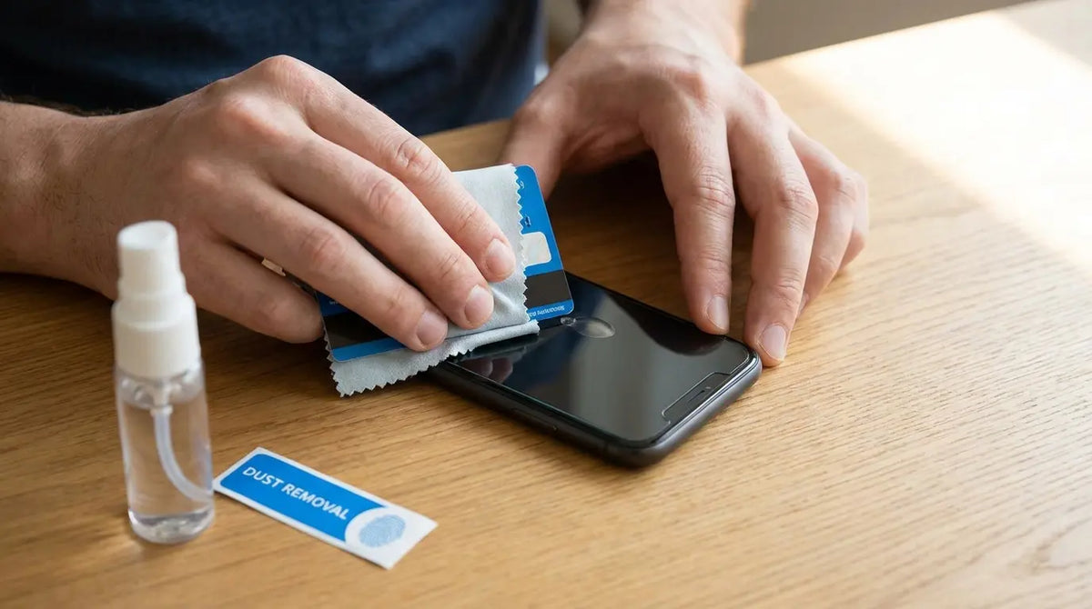 how to remove bubbles from screen protector