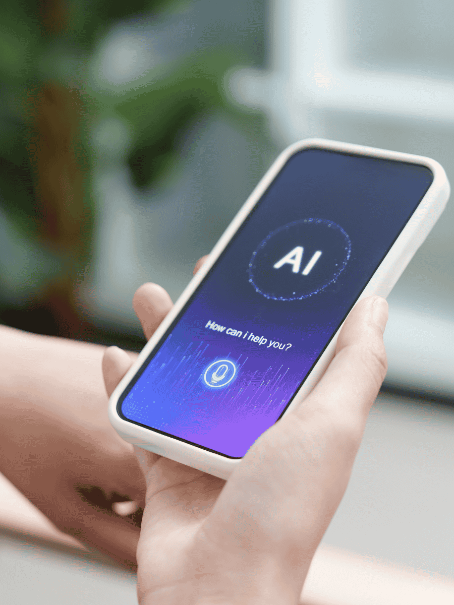home screen folder with top AI apps for iPhone