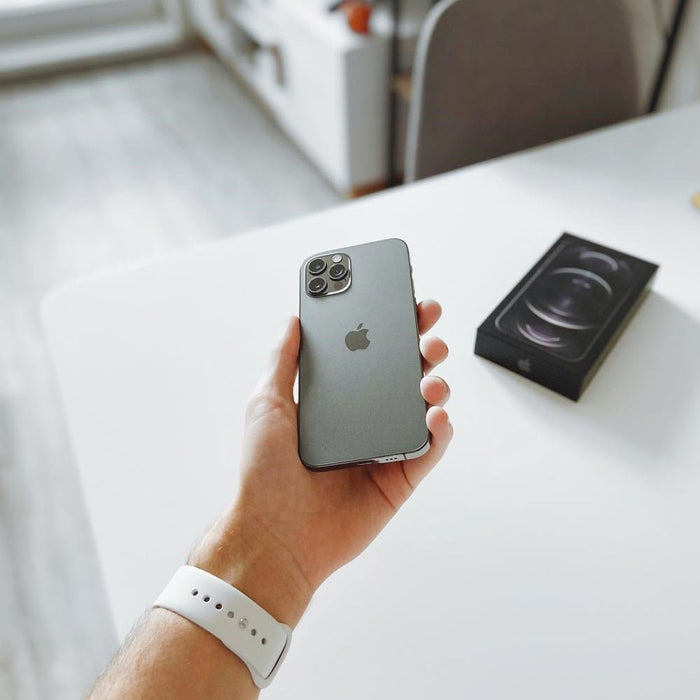 Person holding iPhone