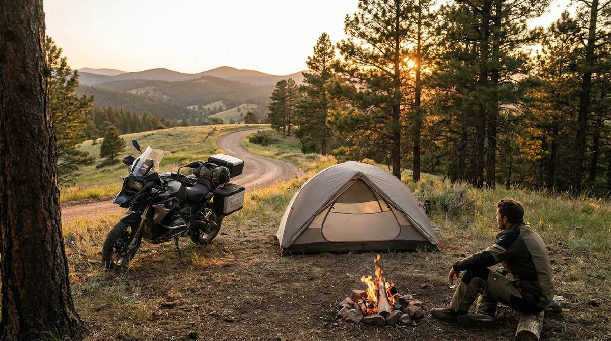 motorcycle tent