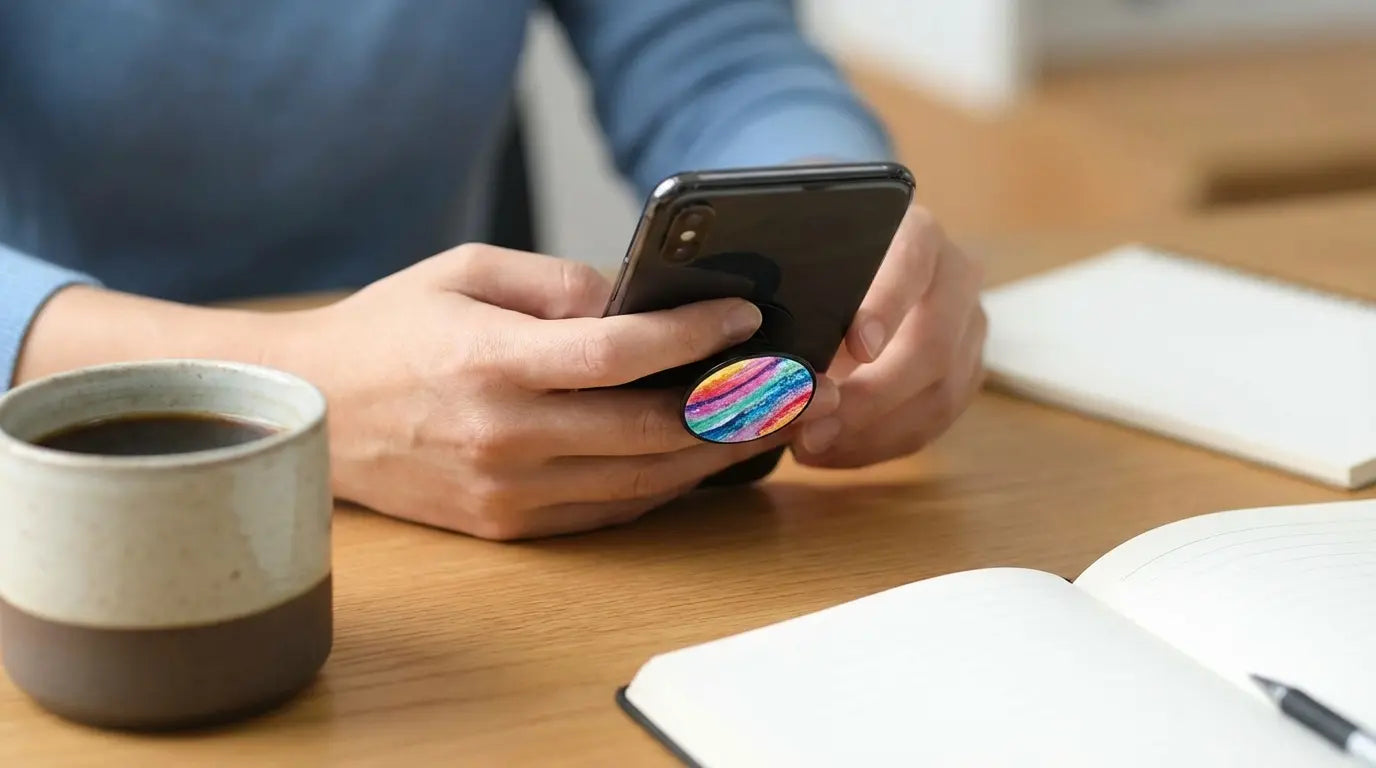 phone grip and stand