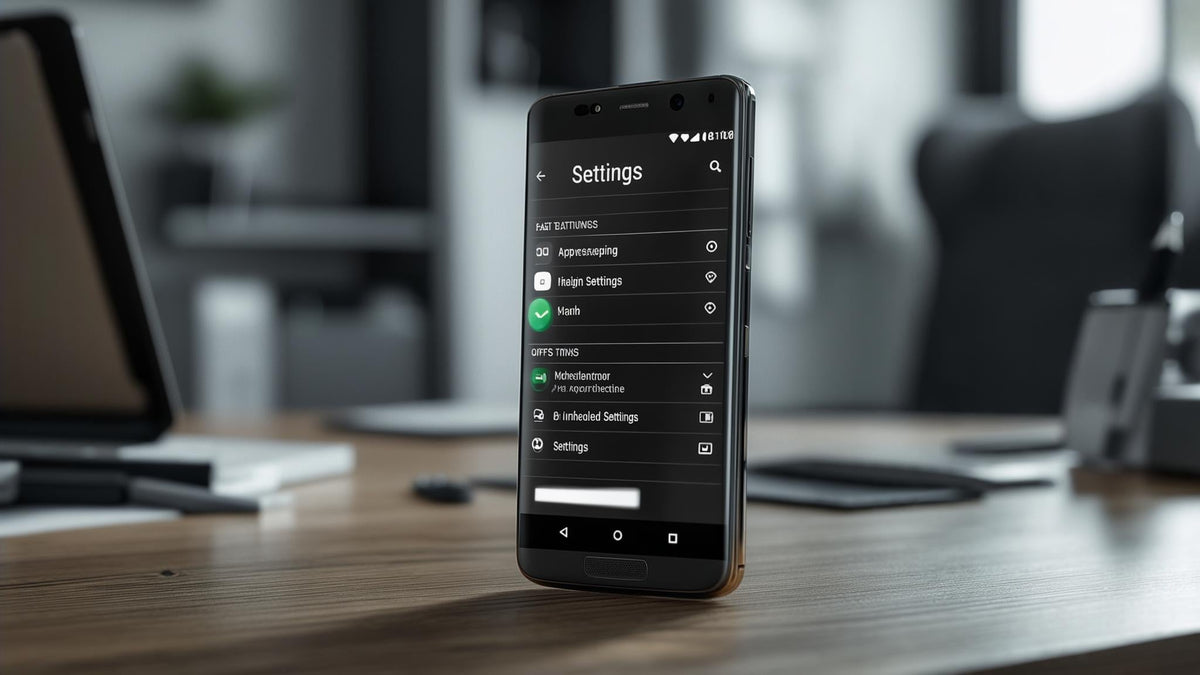 settings app on my phone android