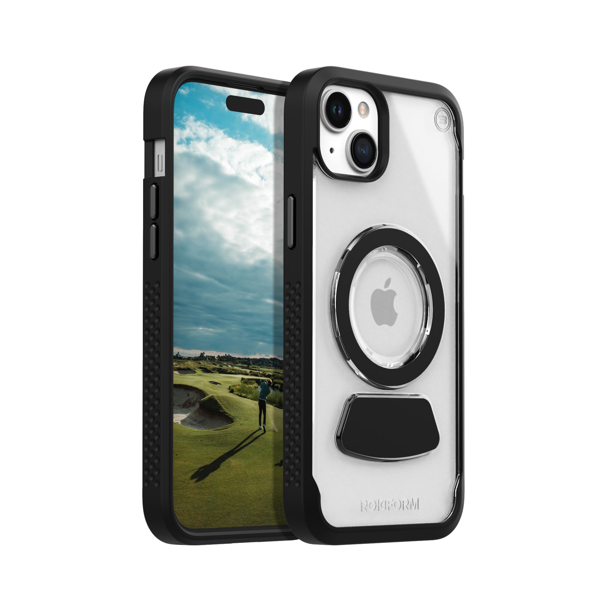 iPhone 15 Plus | Eagle 3 Magnetic Golf Klar Telefon Fall