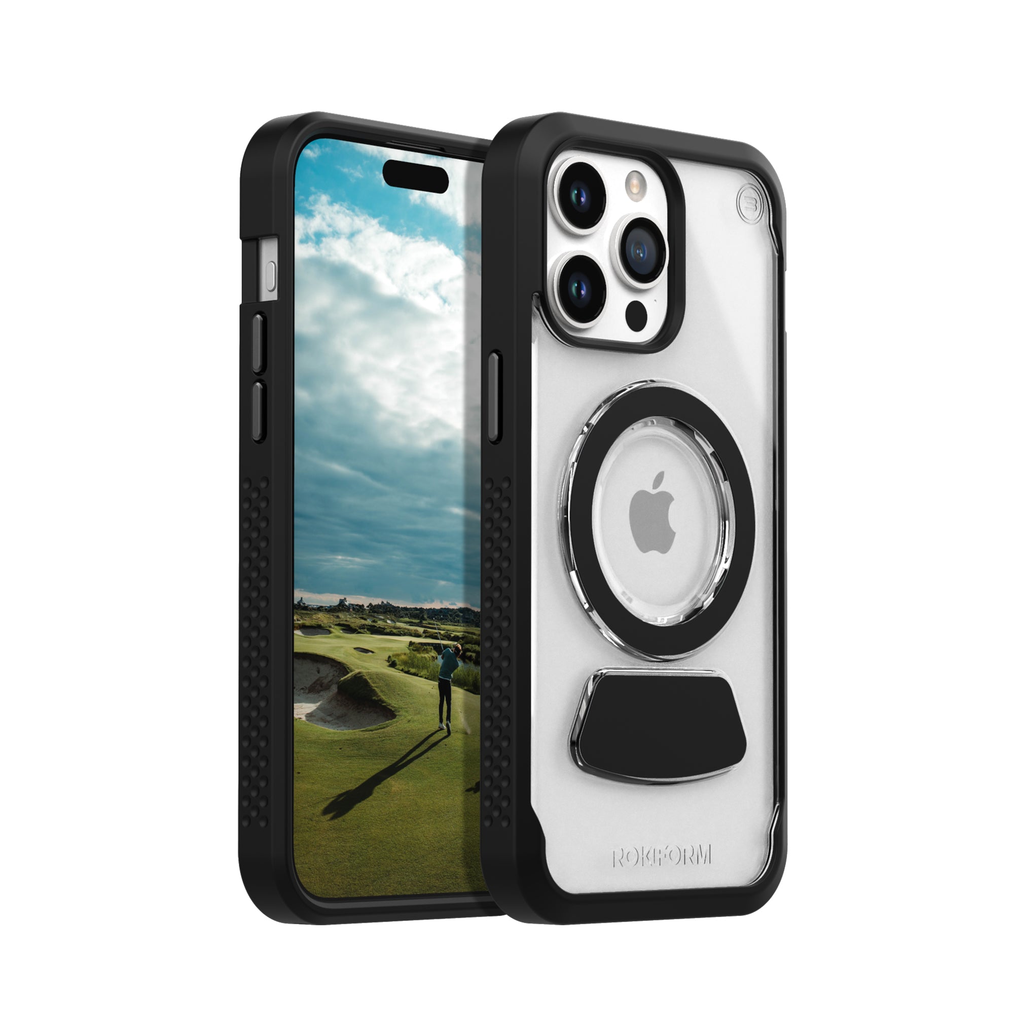 iPhone 15 Pro Max｜イーグル3 マグネットゴルフ クリアフォンケース