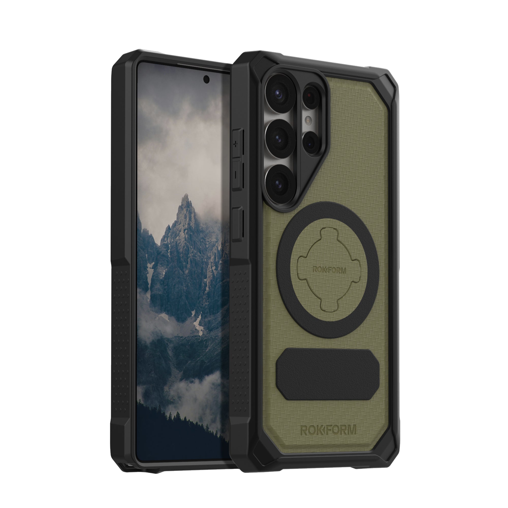 Limited Edition Samsung Galaxy S25 Ultra Rugged Case in OD Green
