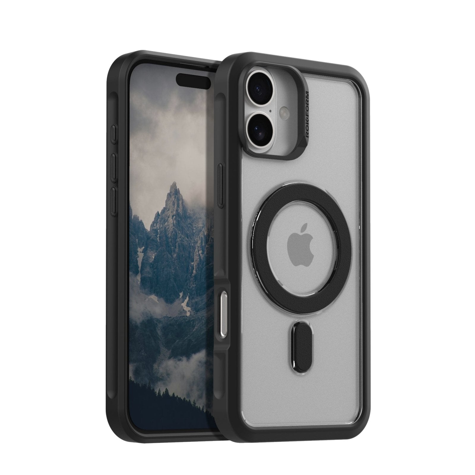 Cool Cover IPhone 16 Plus Magnetico Con Bordo Viola – Custodia MagSafe Per Ricarica Wireless