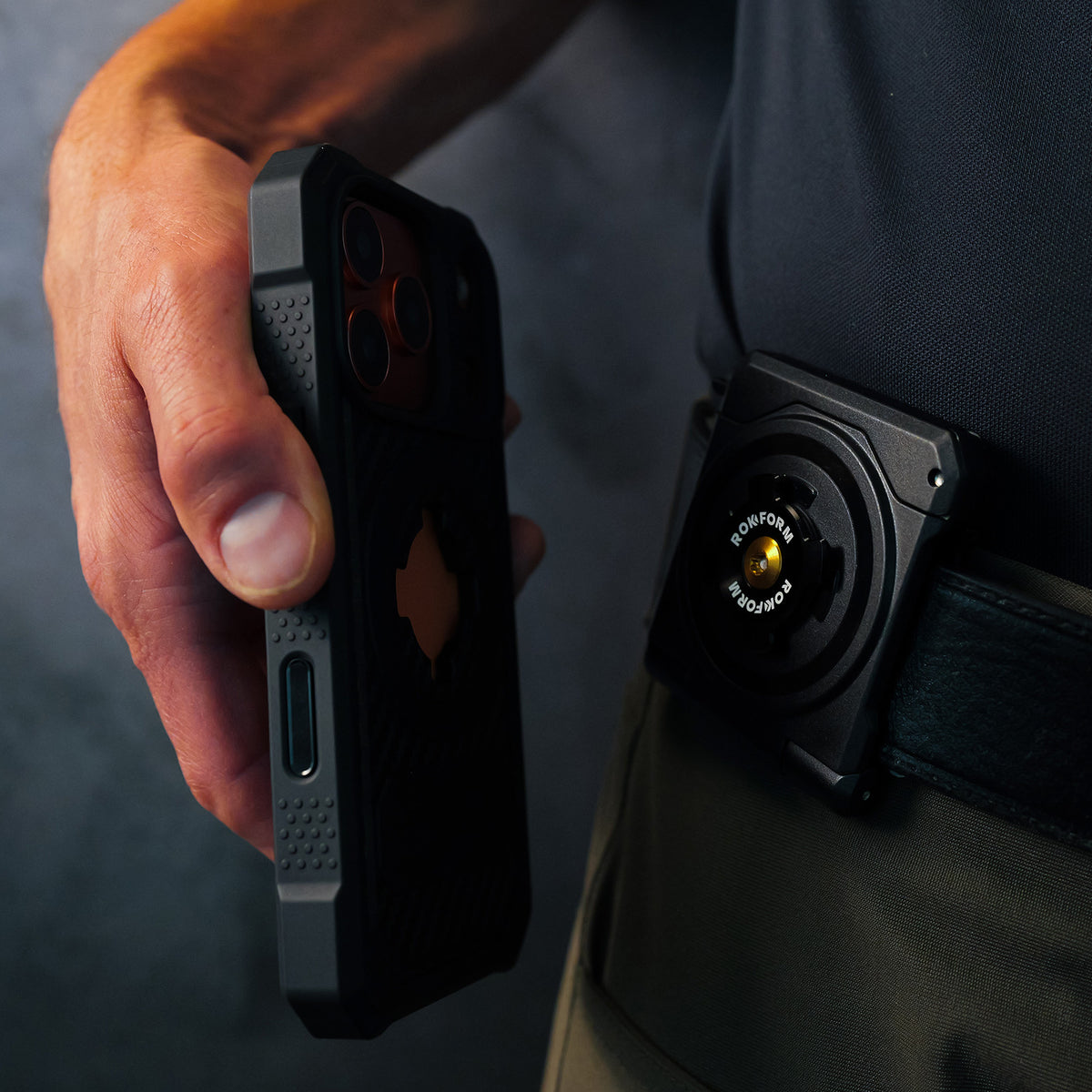 Rokform Belt Clip with Phone