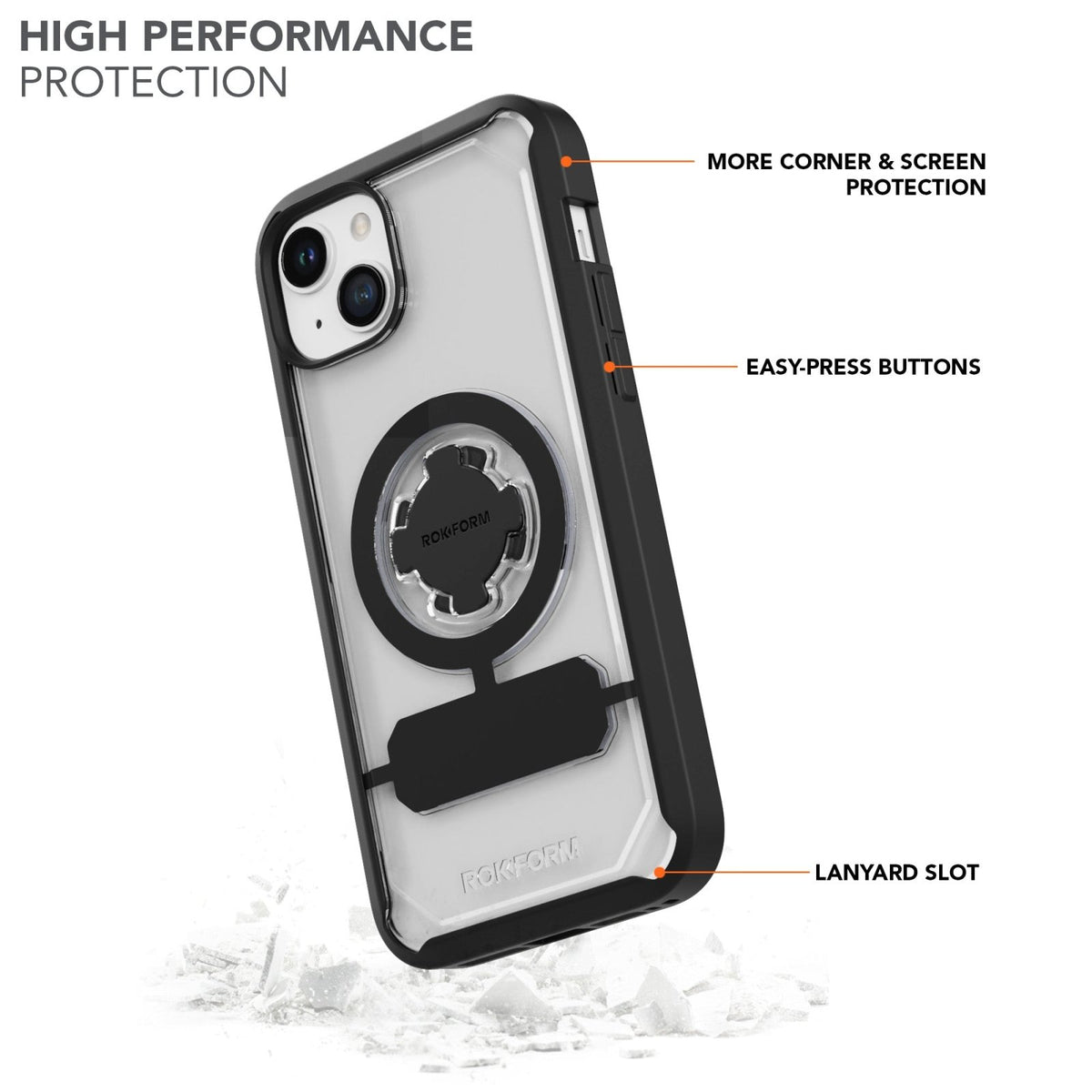 Rokform Crystal Case iPhone 15 Plus Rokform Crystal Case iPhone 15 Plus