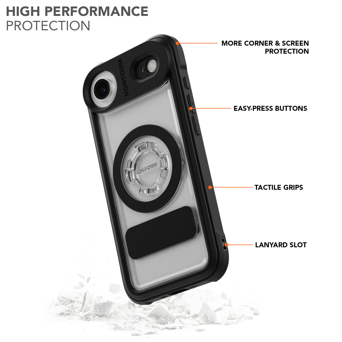 iPhone 17 Air Crystal Case with High Performance Protection