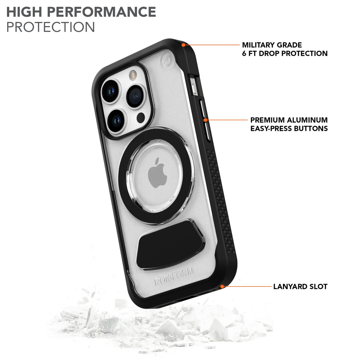 iPhone 15 Pro | Eagle 3™ Magnetic Golf Clear Phone Case