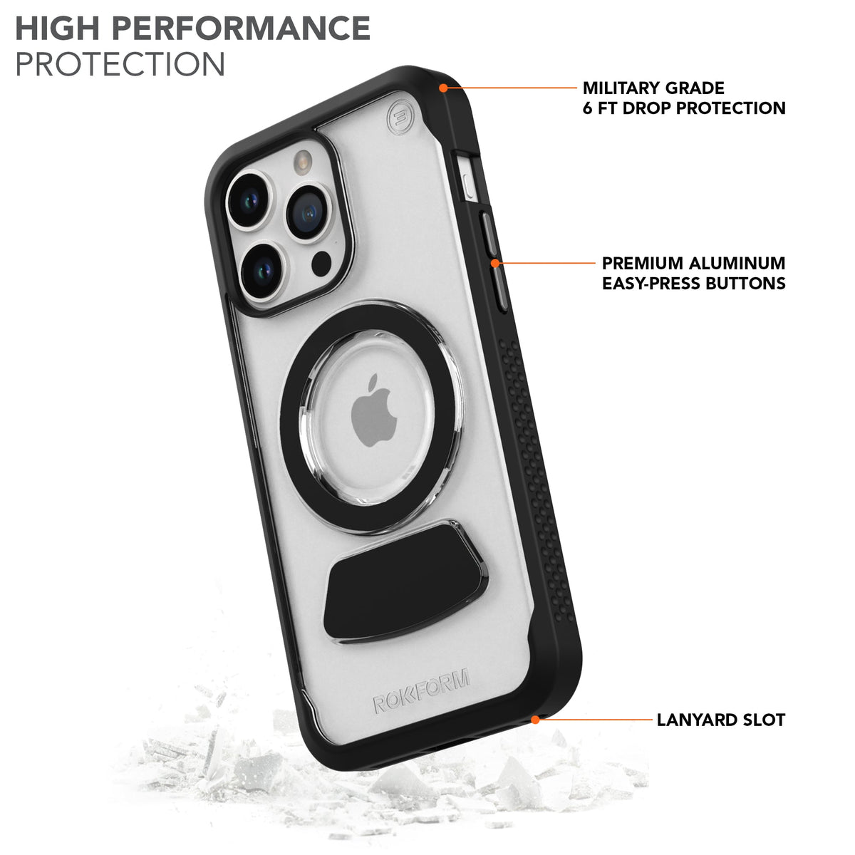 iPhone 15 Pro Max | Eagle 3™ Magnetic Golf Clear Phone Case
