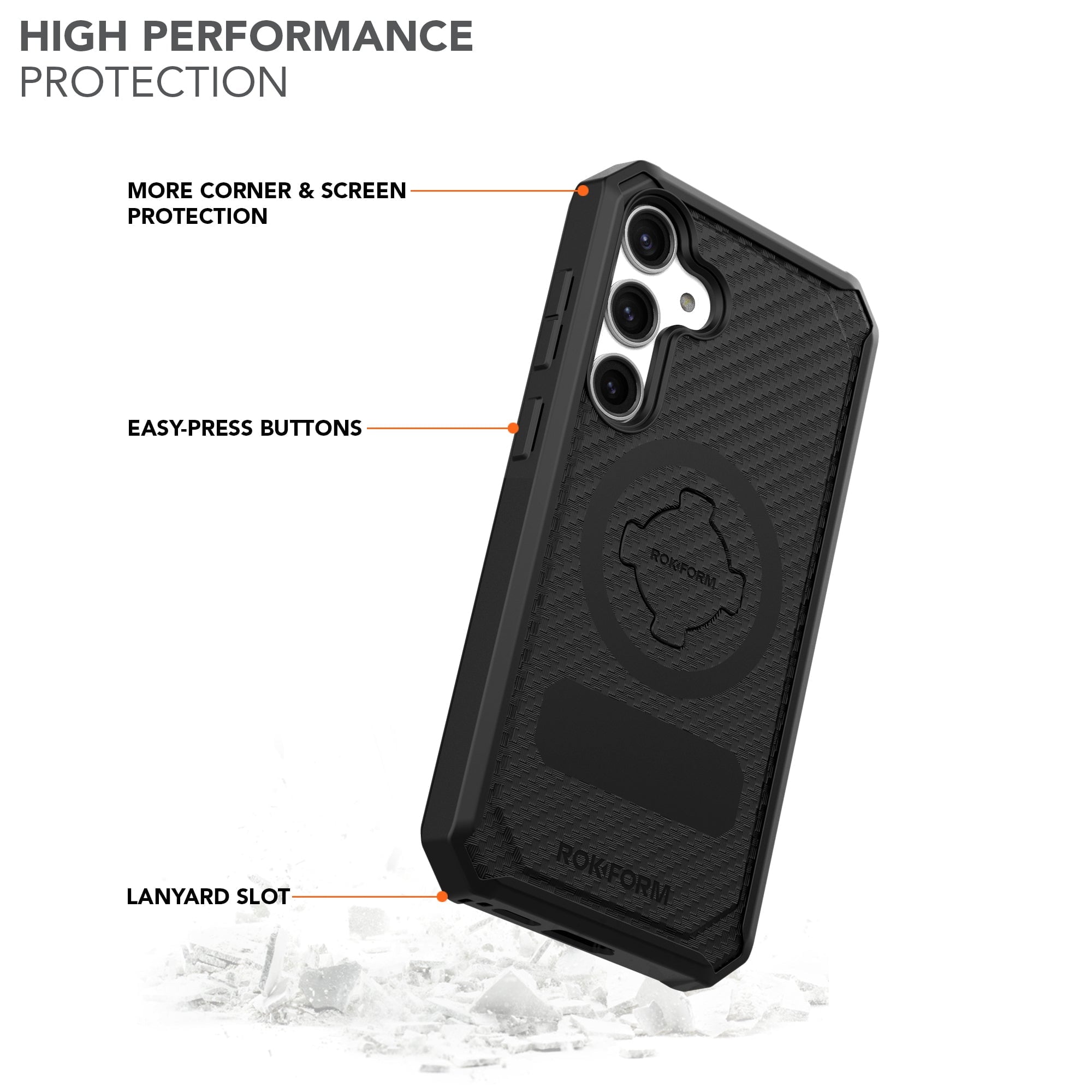 Galaxy S24+ Magnetic Rugged Case