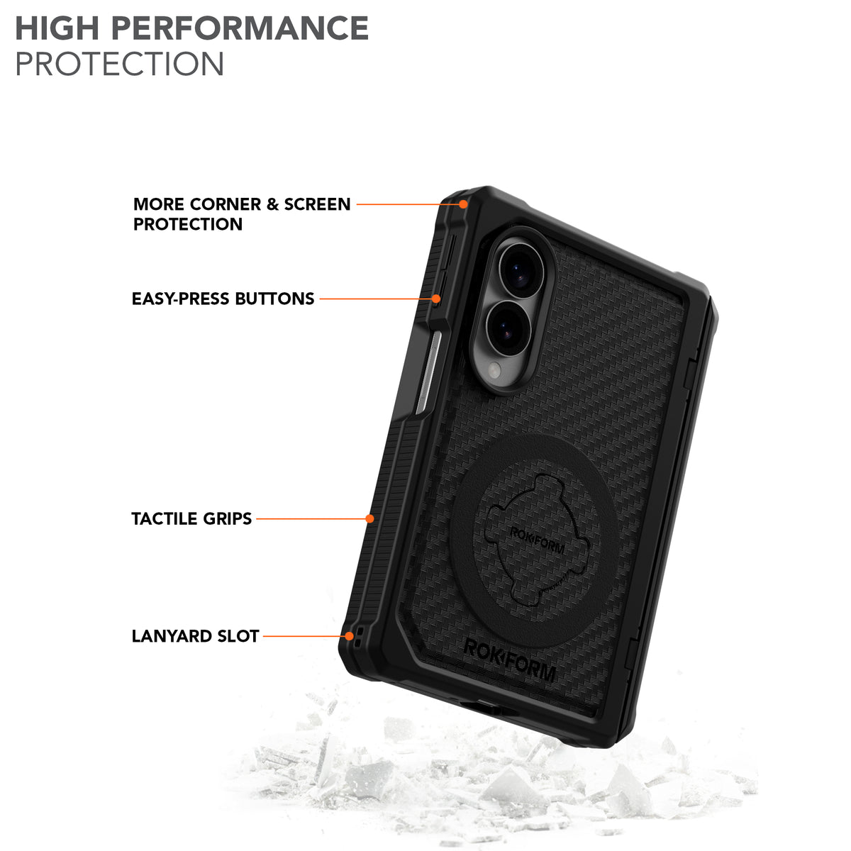Samsung Galaxy Z Fold8 Rugged Case with High Performance Protection
