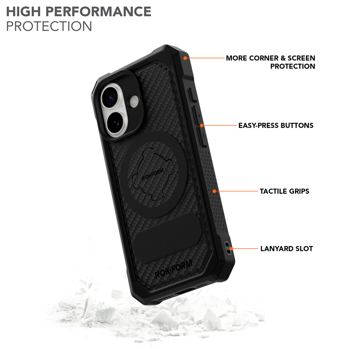 iPhone 17 Rugged Case with High Performance Protection