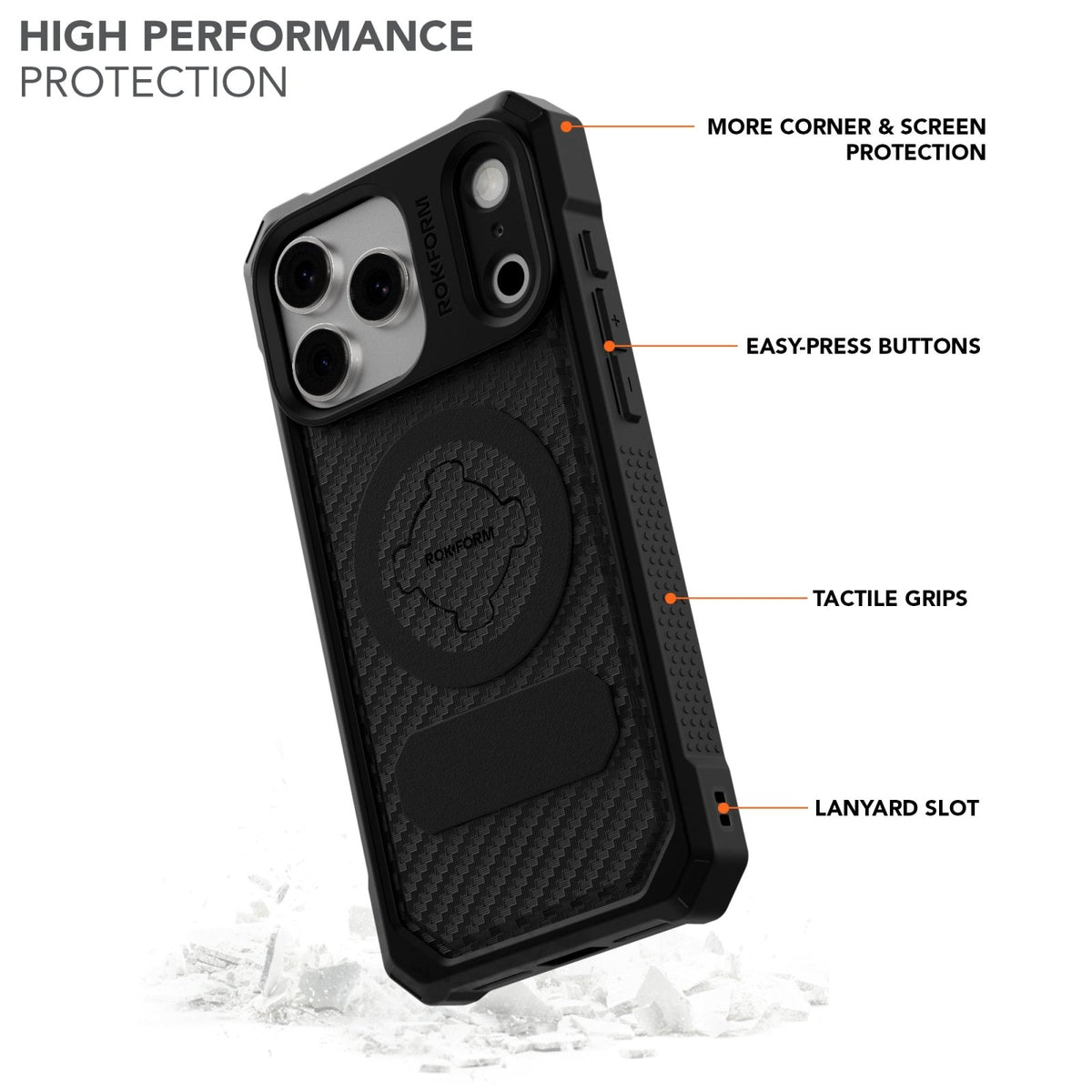 iPhone 17 Pro Max Rugged Case iPhone 17 Pro Max Rugged Case