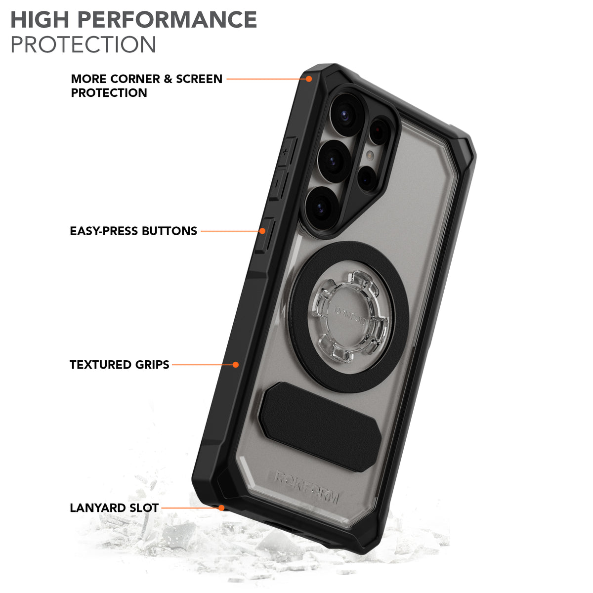 Samsung Galaxy S25 ULTRA Crystal Case with High Performance