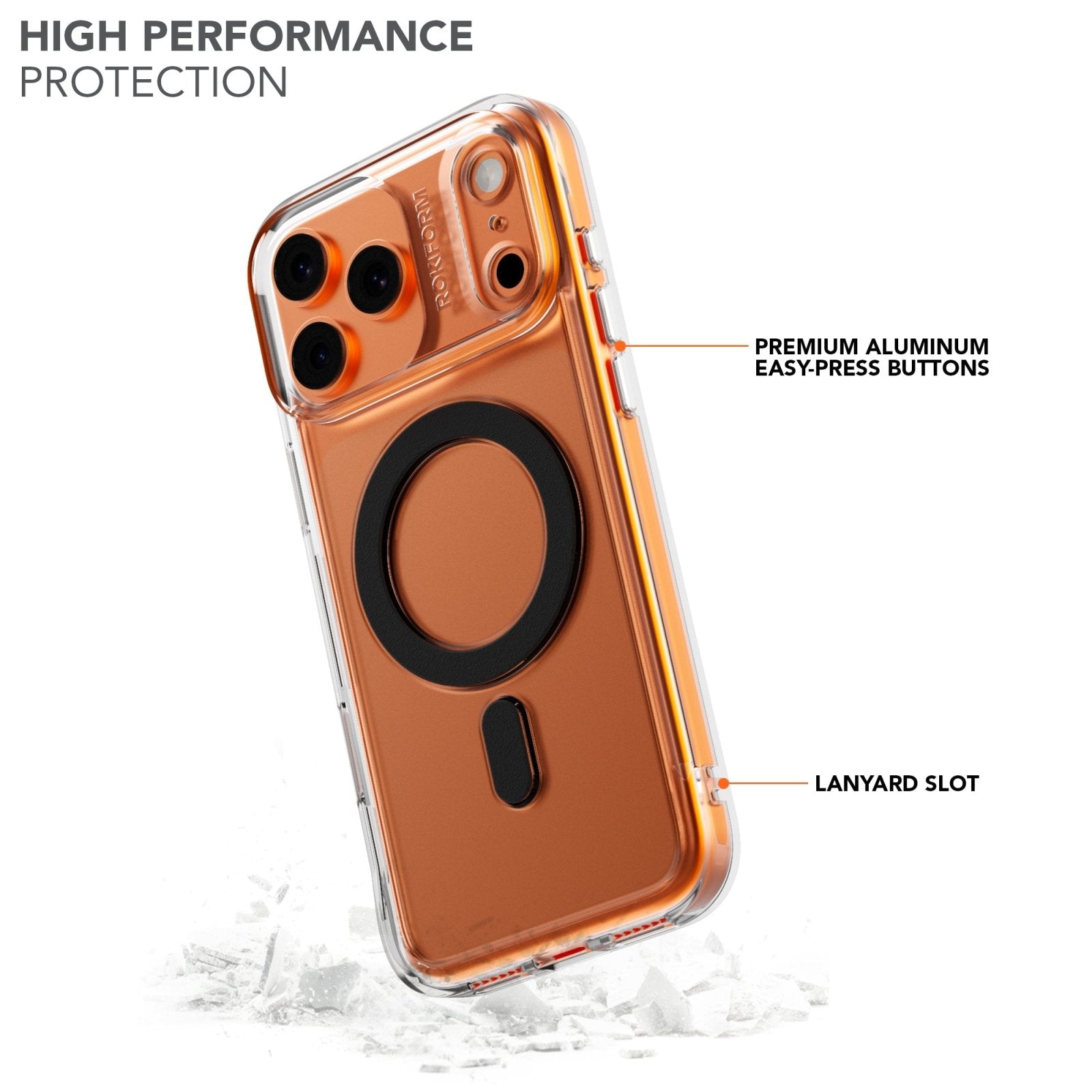 iPhone 17 Pro Max Slim Magnetic Case | Rokform.com