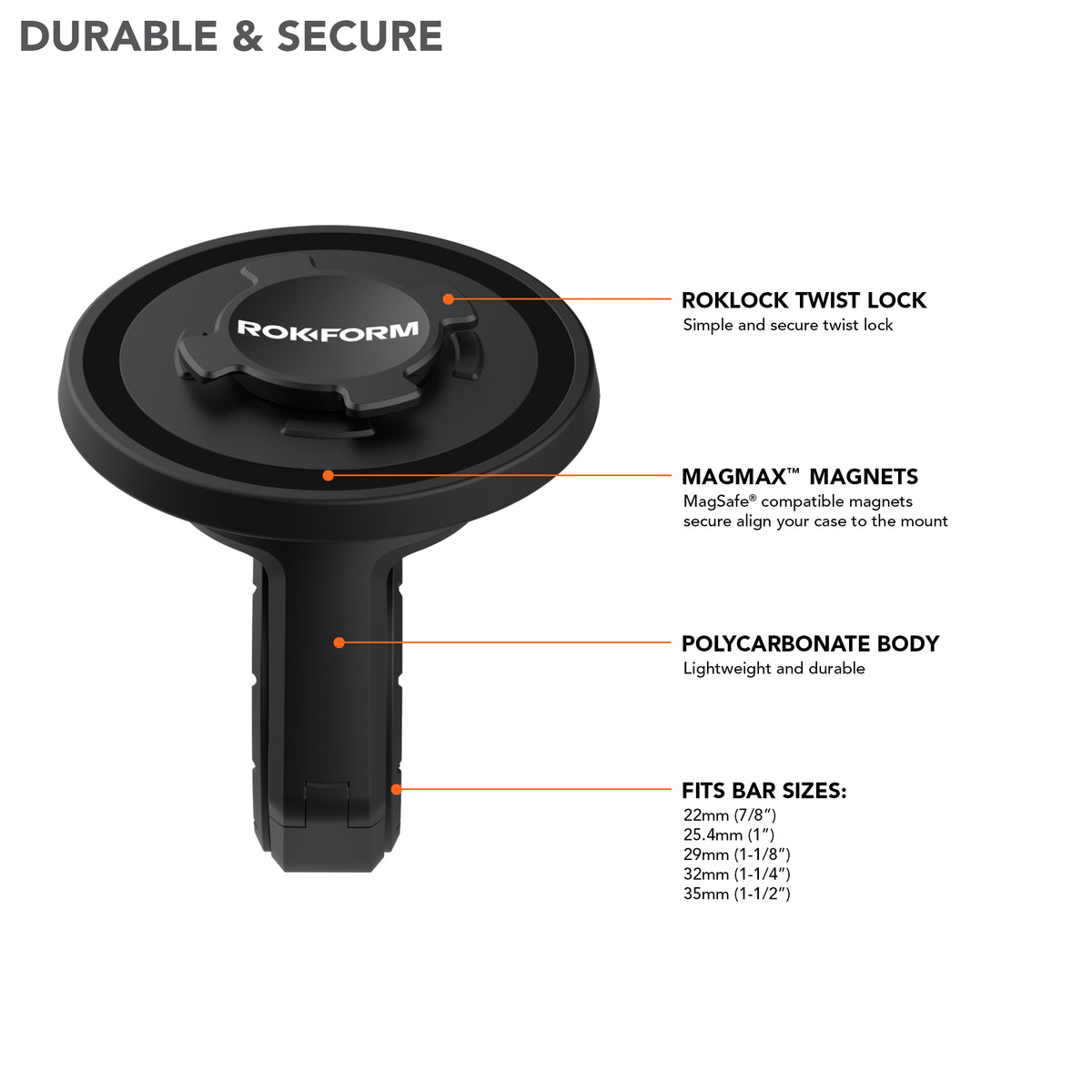 Universal Bike Bar Mount