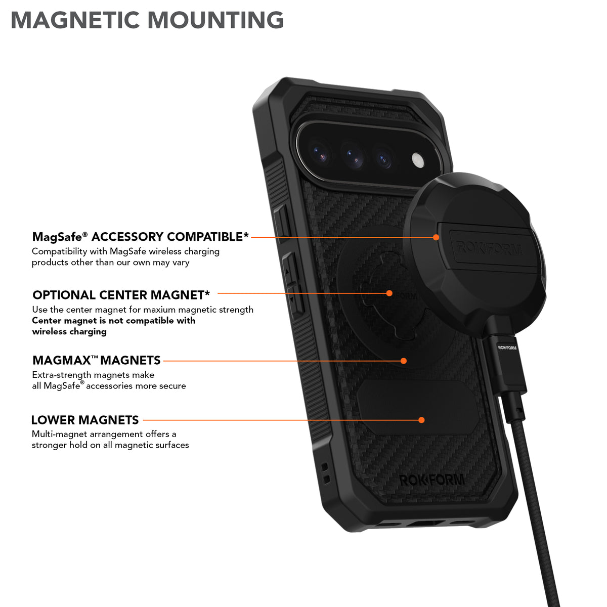 Google Pixel 11 Pro XL Rugged Case Black