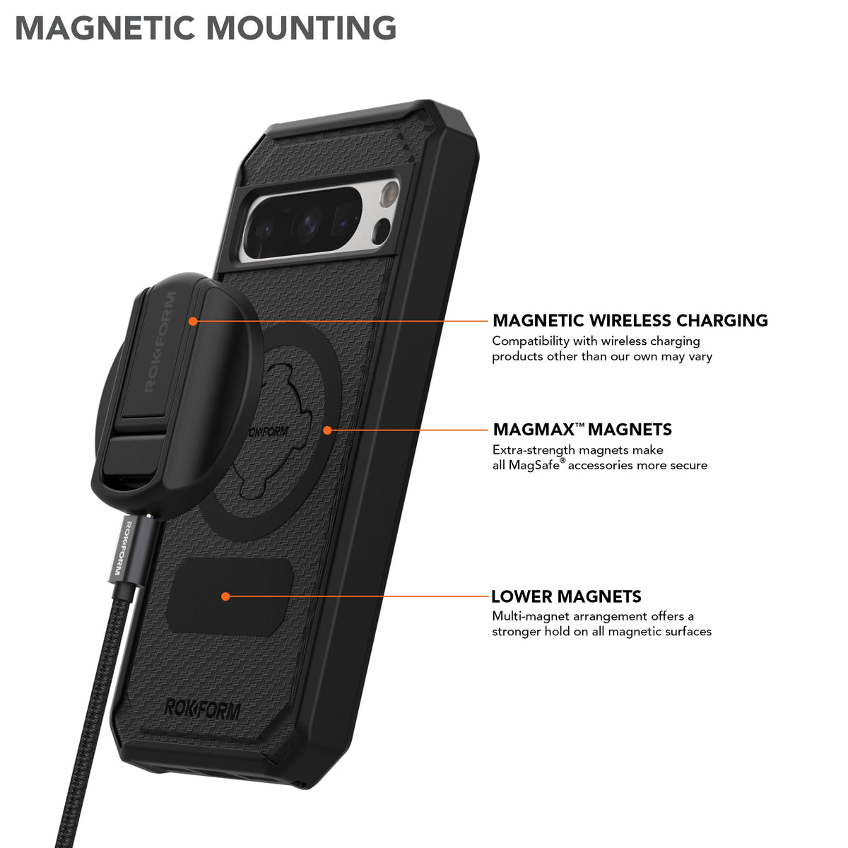 Google Pixel 8 Pro Rugged Case | Rokform.com