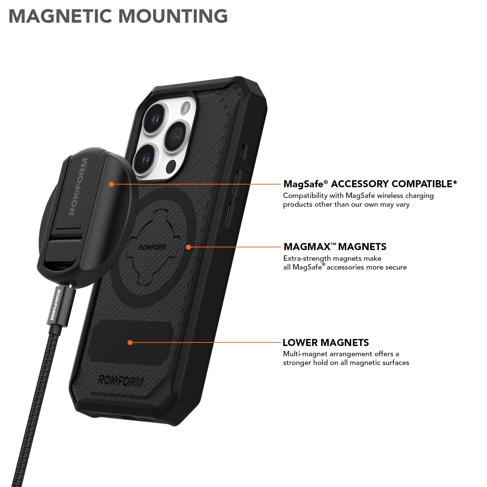 iPhone 15 Pro Rugged Case, MagSafe® Compatible