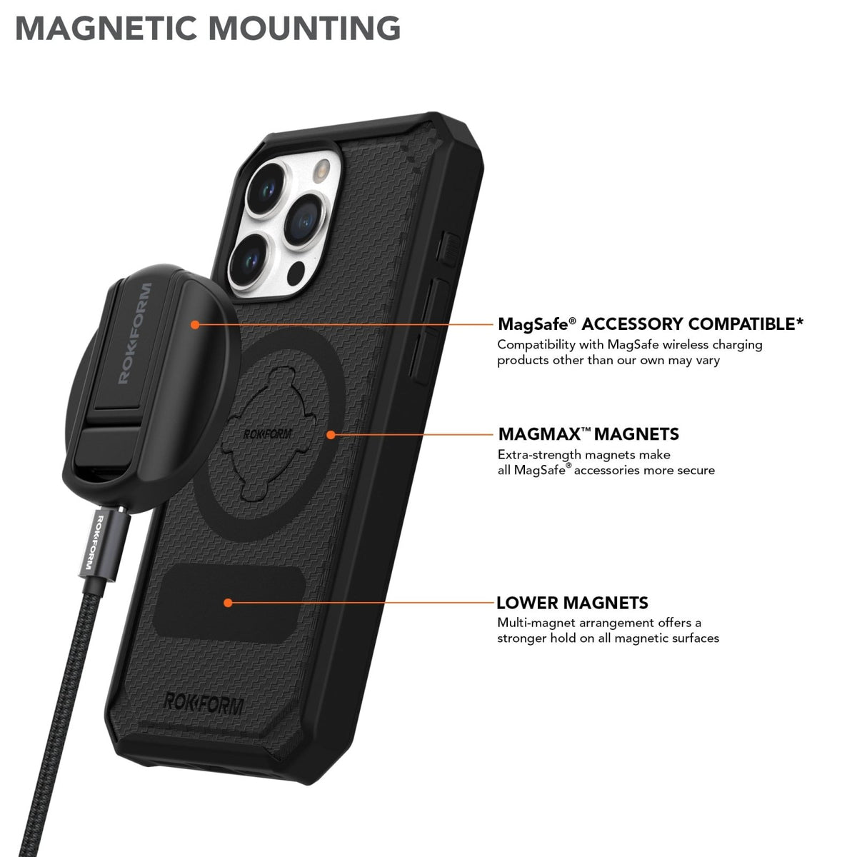 Rokform Rugged Case iPhone 15 Pro Max Rokform Rugged Case iPhone 15 Pro Max