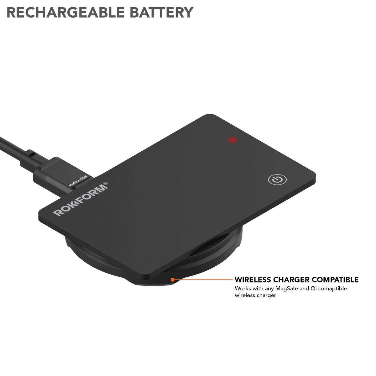 Signal Card with Tracking with Rechargeable Battery